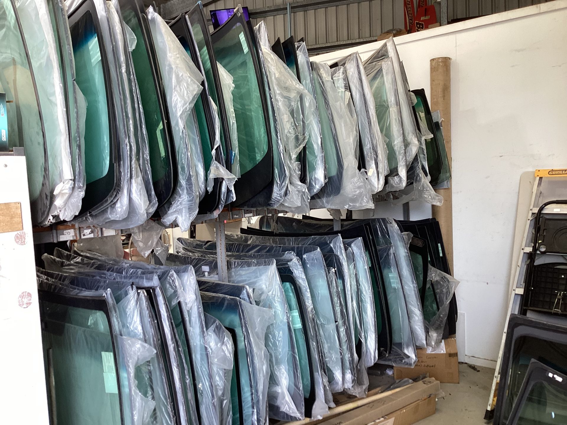A Close Up Of A Row Of Car Windshields  — Advanced Windscreens & Service Centre In Cannonvale, QLD