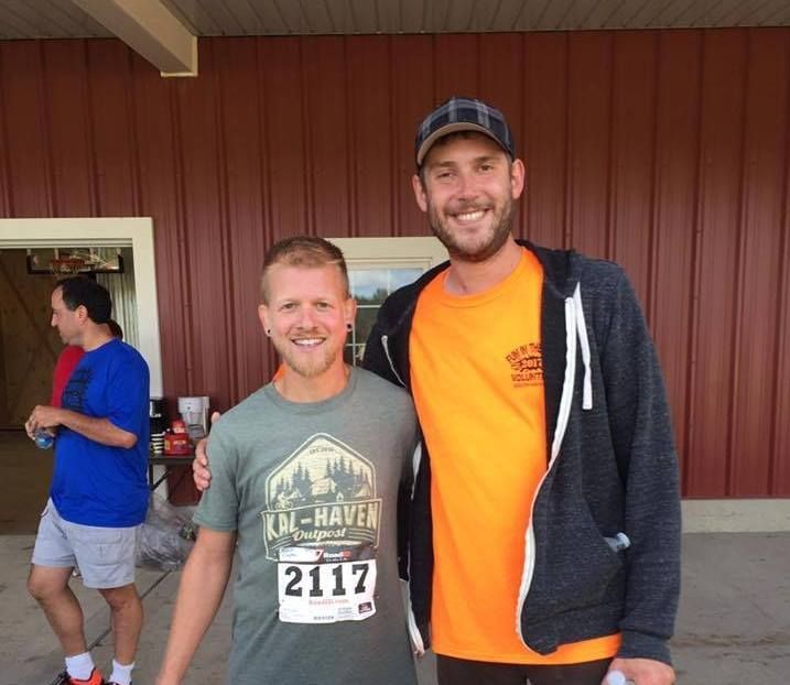 Owners Scott and Robert at the Casco Township Mud Run.