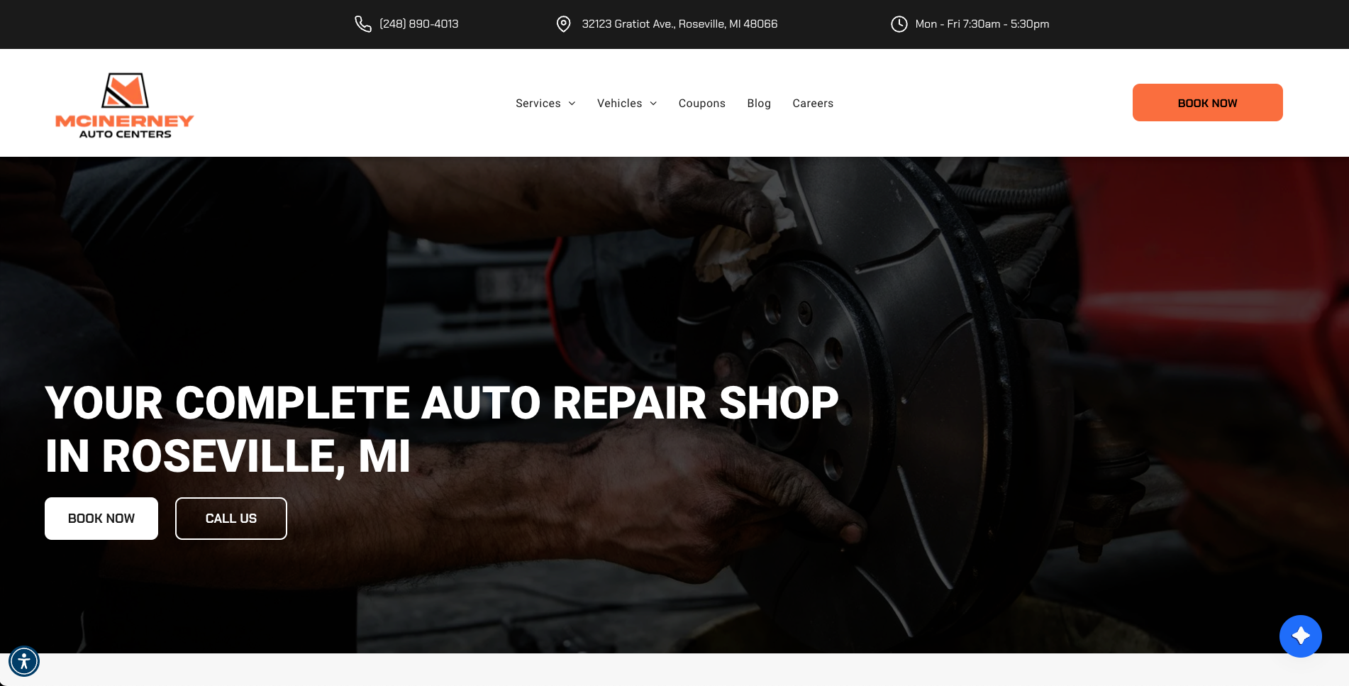 GM Auto Repair Roseville, MI McInerney Auto Center