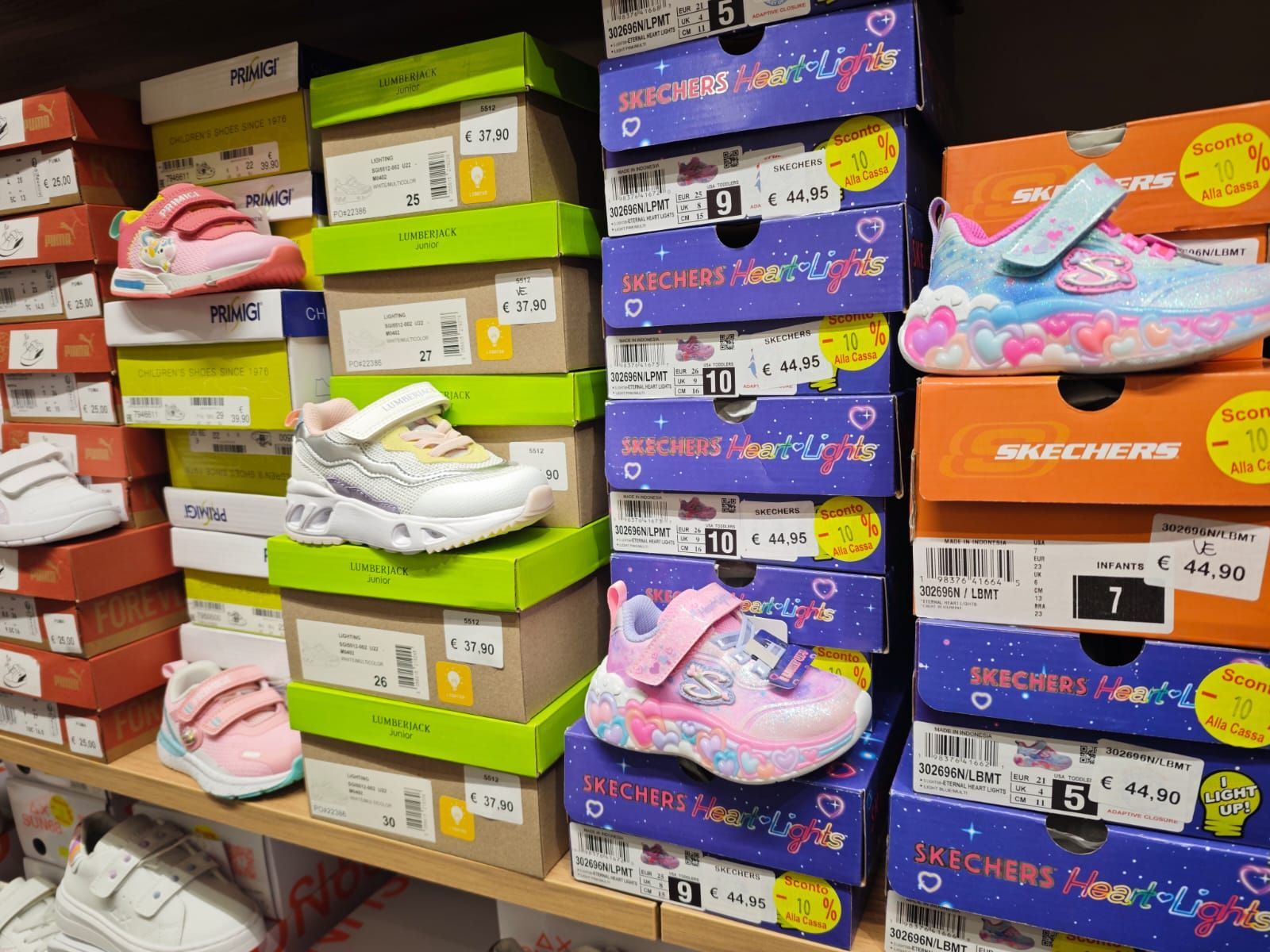 scarpe da tennis bambina Morosin calzature Padova Venezia Rovigo