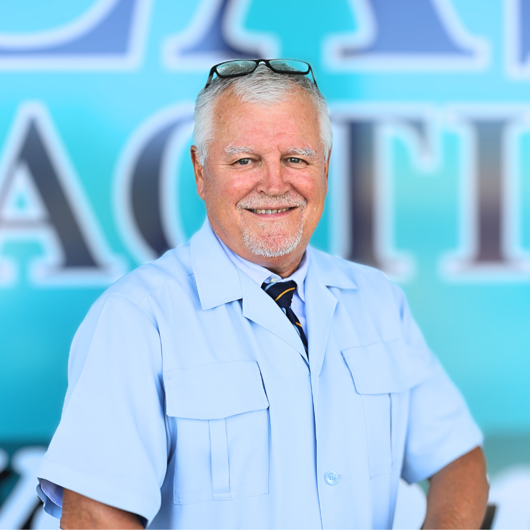 A man wearing a black hoodie that says stay ready