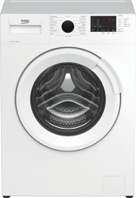 Beko WTL84151W 8kg Washing Machine with 1400 rpm - White - C Rated