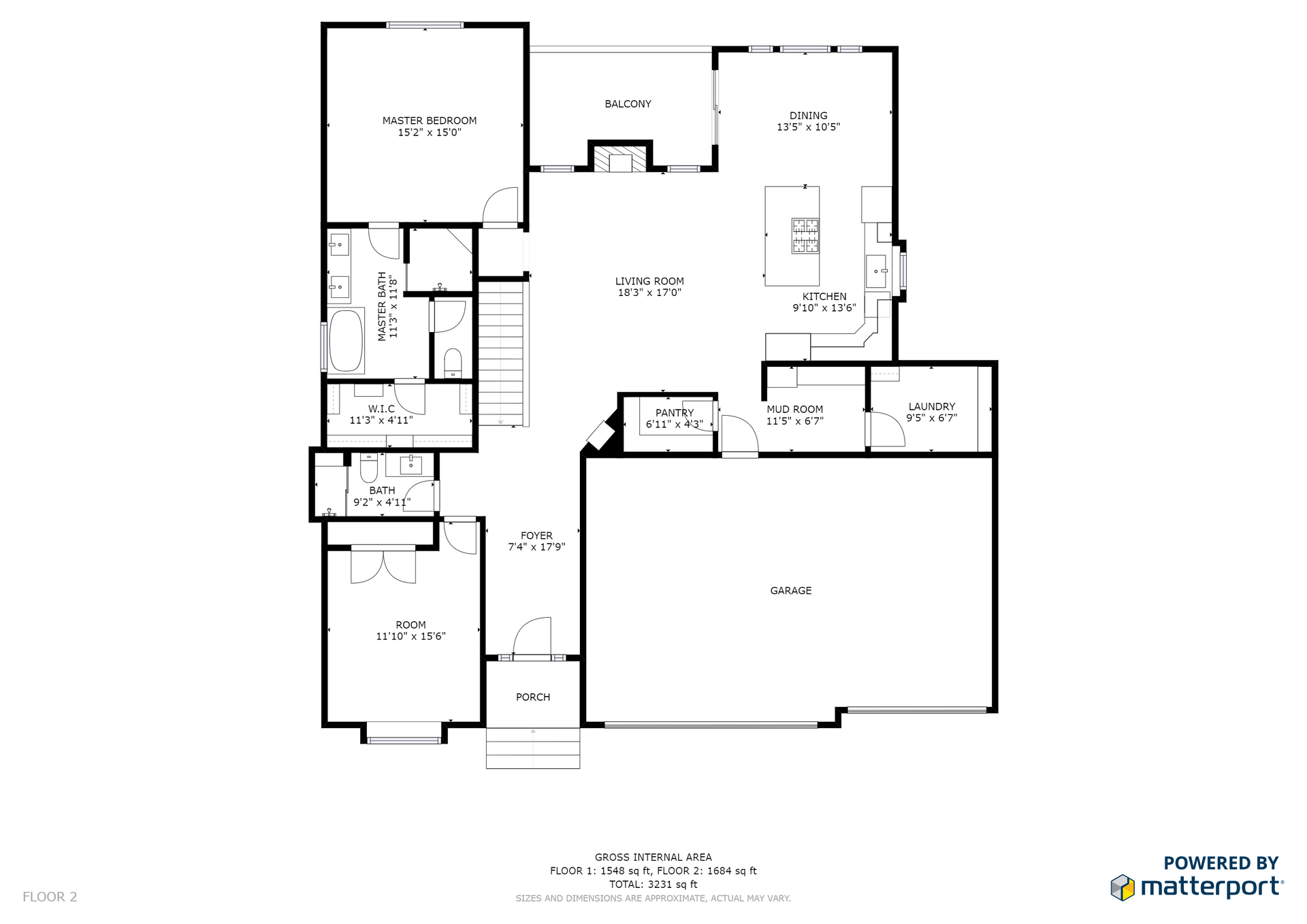 Kirby floor plan