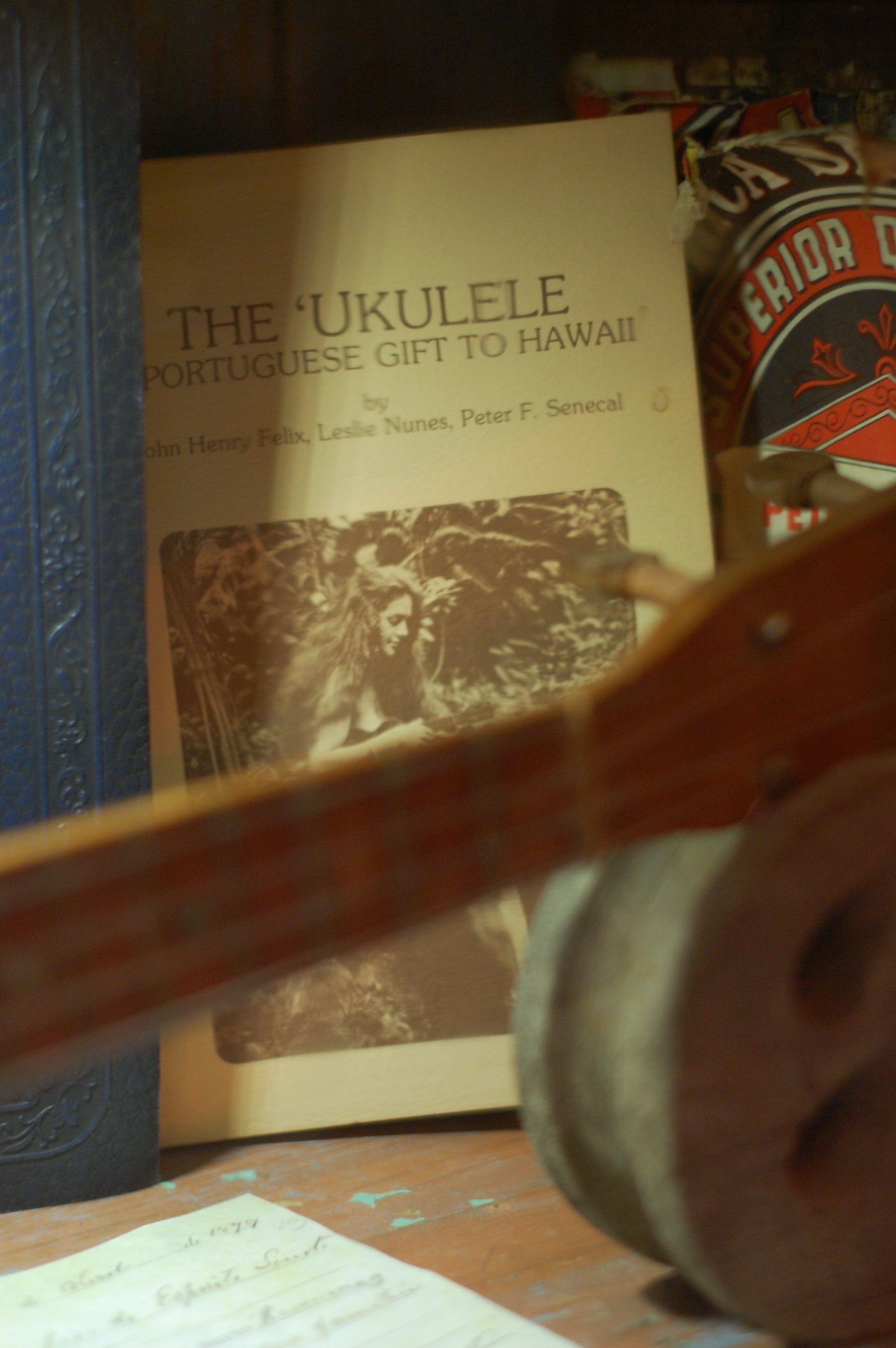 Ukulele a Portuguese gift to Hawaii book