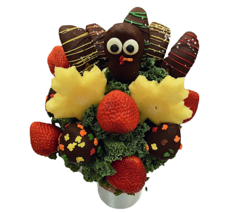 A black plate with a variety of snacks on it