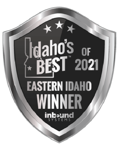 Idaho 's best of 2021 eastern idaho winner badge