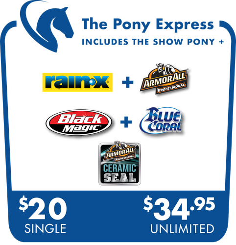 The pony express includes the show pony for $ 34.95