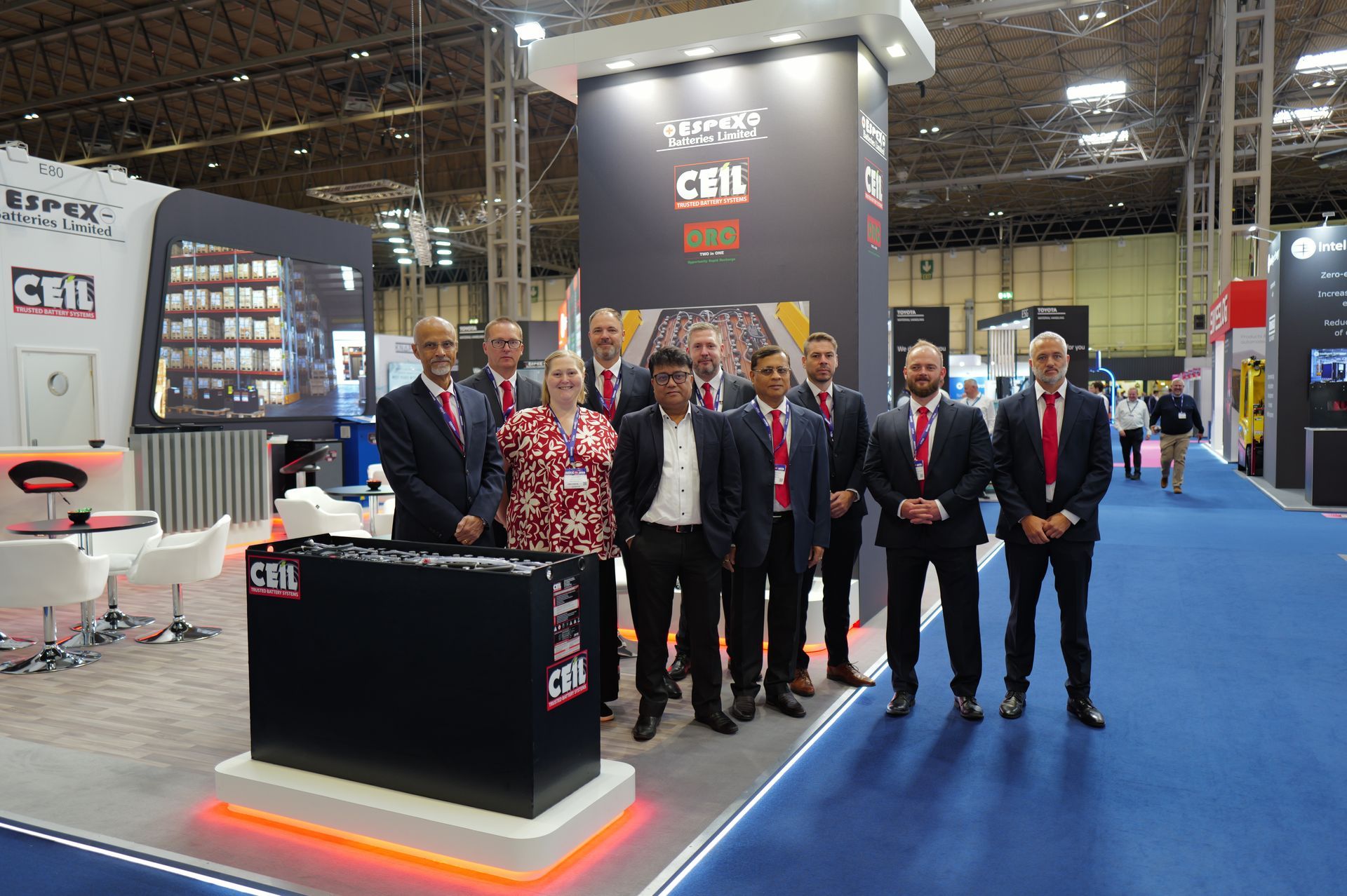 Espex Batteries at IMHX exhibition