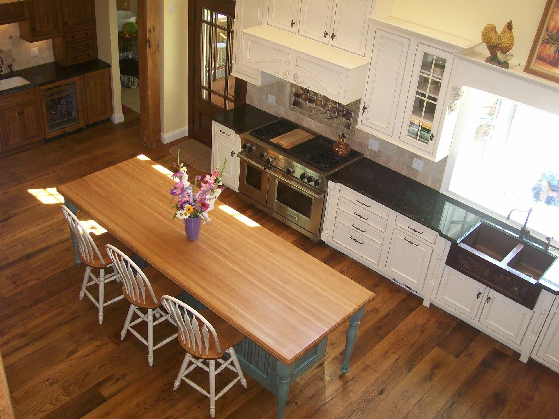Butcher Block Hardwood Tabletops