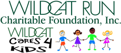 Wildcat Run Charitable Foundation logo with children holding hands.