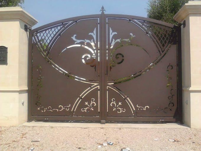 cancello con taglio 3d