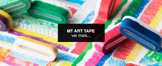 Washi Tapes coloridas MT ART TAPE
