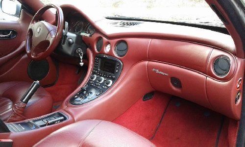 interno di un auto d'epoca