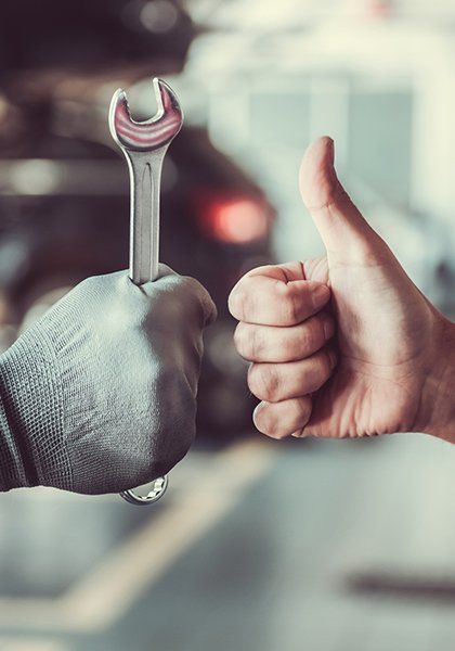 Auto Inspection — Auto Repair with Thumbs Up in West Bridgewater, PA