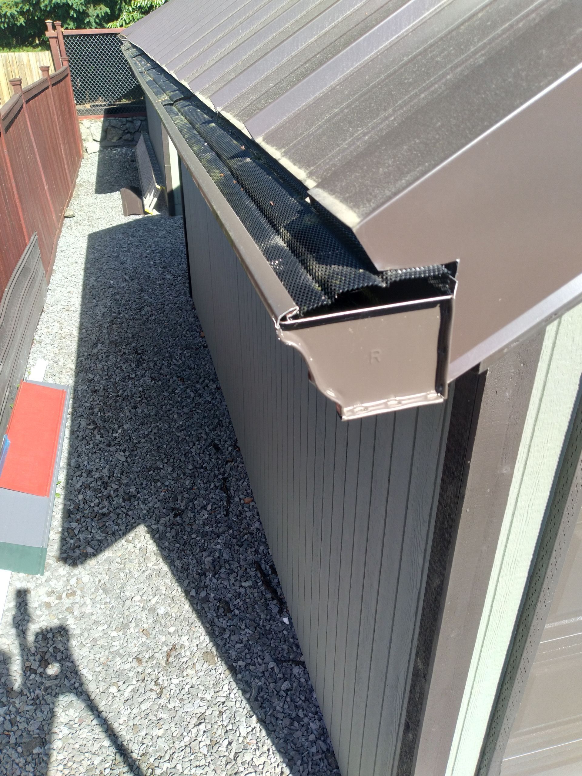 Gutter Guard Installation | Rainy Day | Tumwater, WA