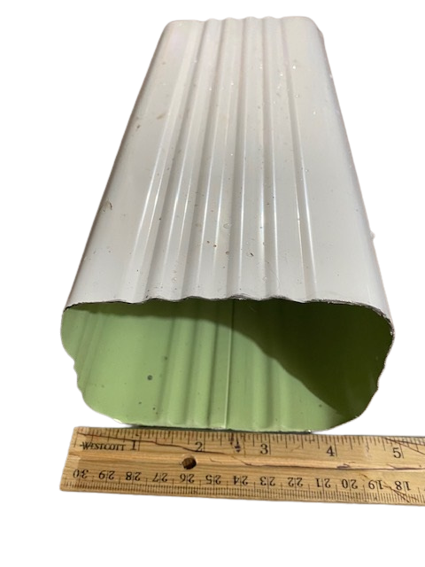 2 x 3 inch downspout used by Rainy Day Services in Shelton, WA