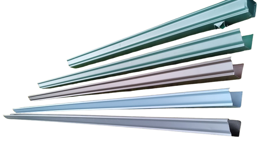 Color options for new gutters installed by Rainy Day Services in Tumwater, WA