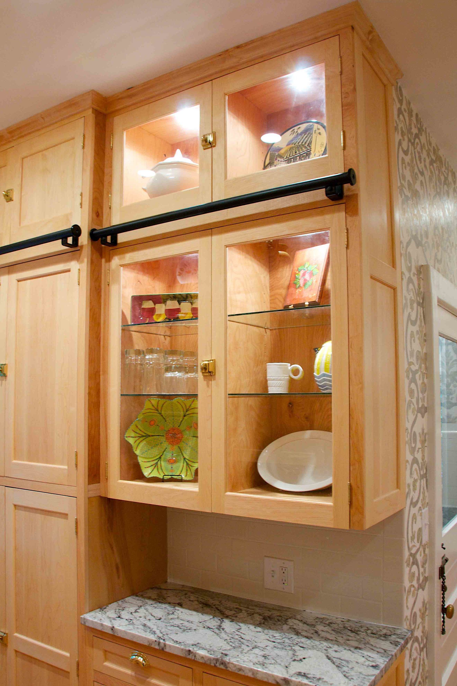 Display Inside the Cabinet — Cleveland, OH — Trademark Carpentry Service