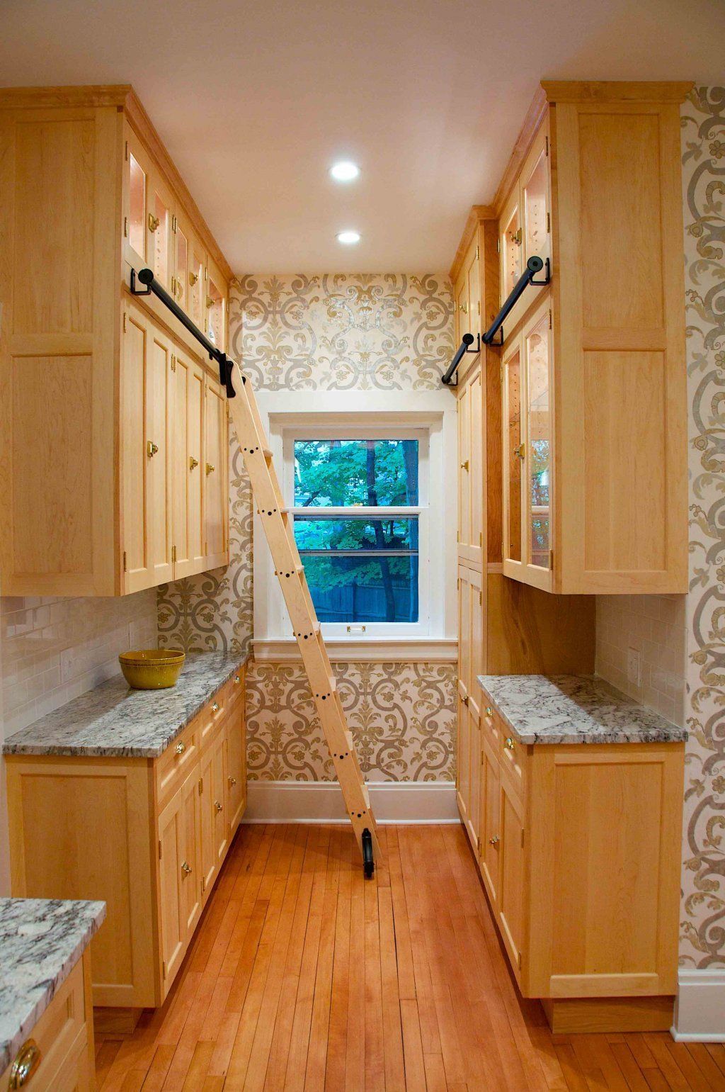 Straight on View of A Symmetric Kitchen — Cleveland, OH — Trademark Carpentry Service