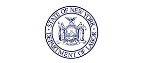 The seal of the state of new york department of labor