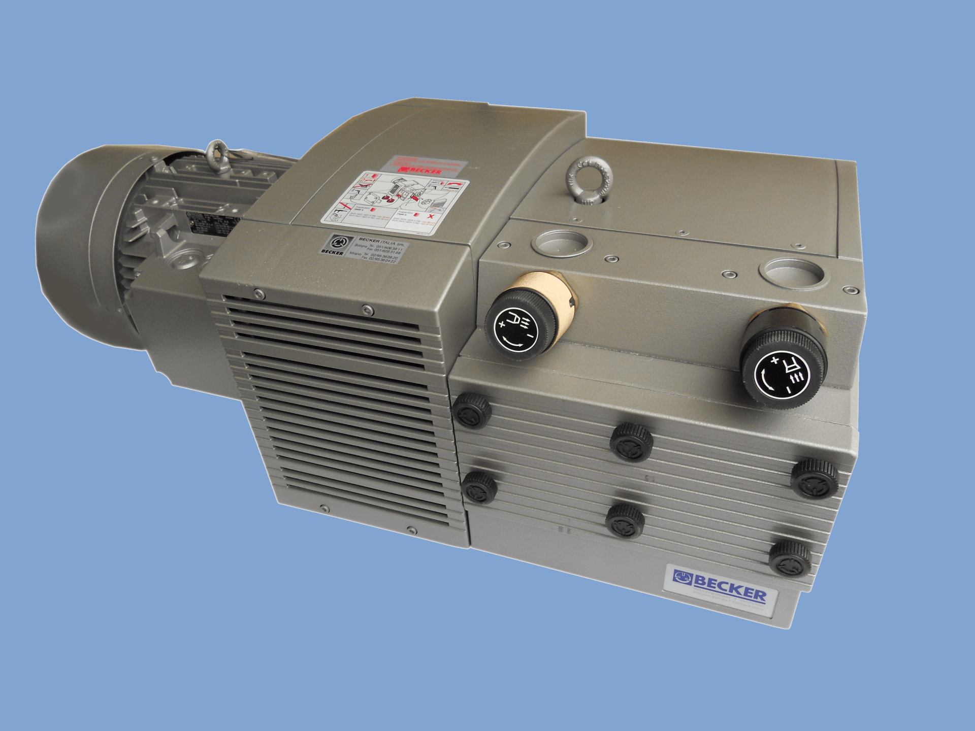 foto pompa combinata vuoto-pressione DVT 3.140 a secco