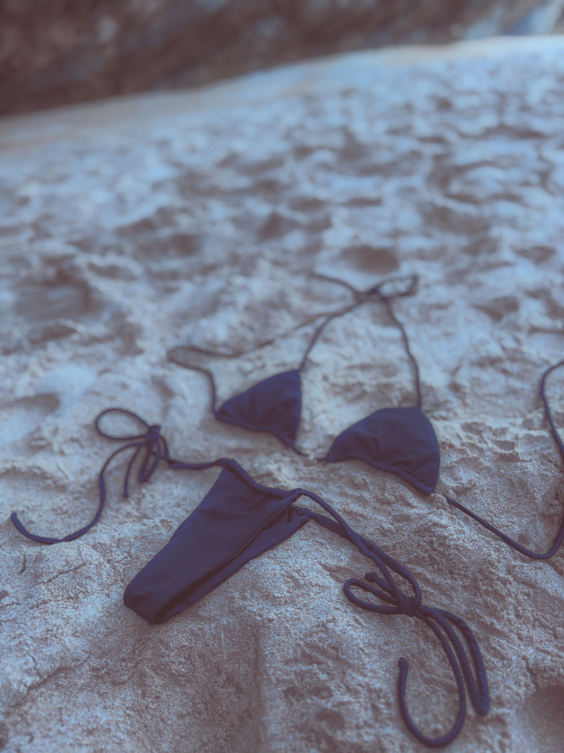 Calcinha Biquíni Cortininha Preta com Proteção UV50+ | Lasuti Biquini