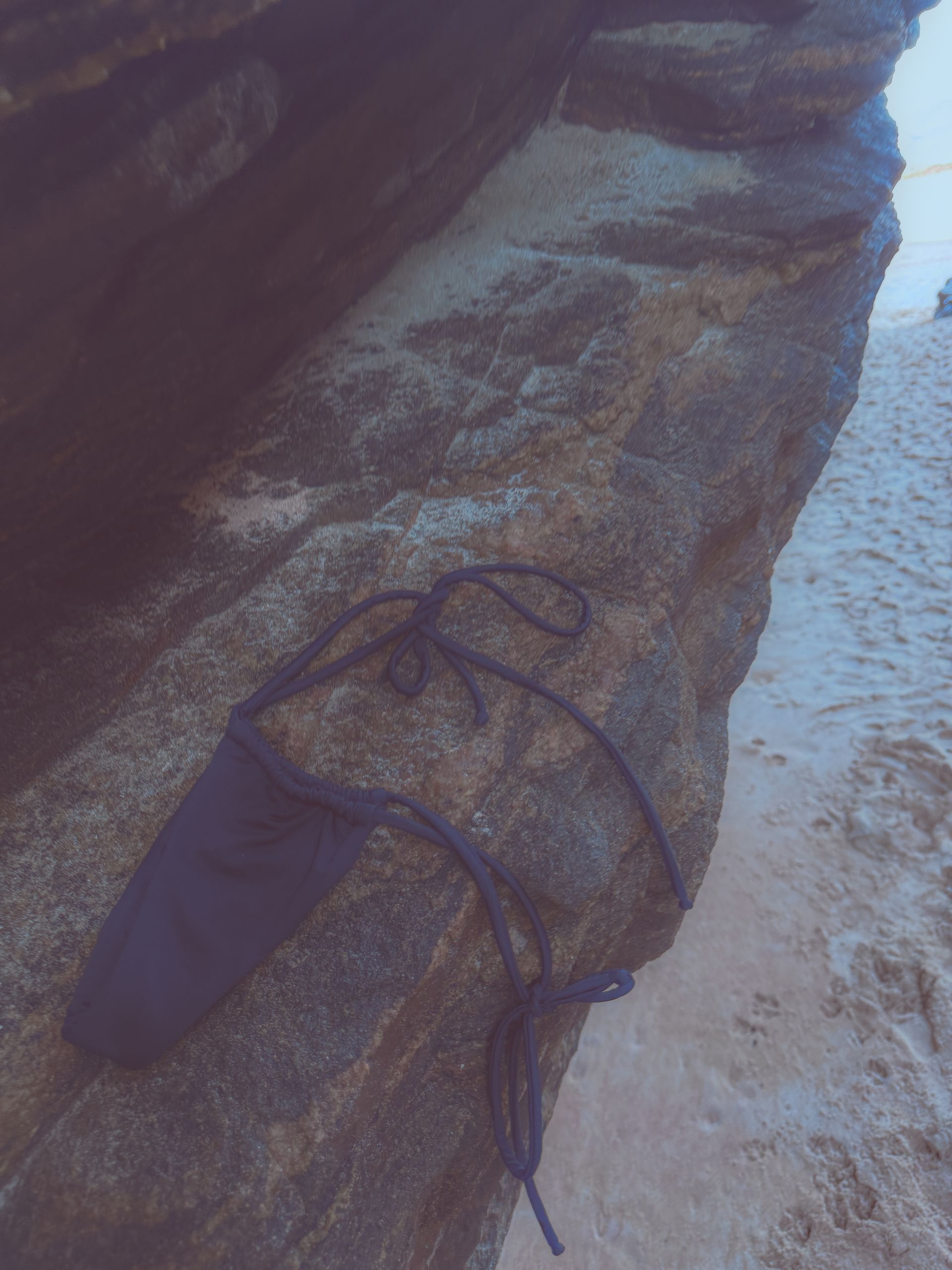 Calcinha Biquíni Cortininha Preta com Proteção UV50+ | Lasuti Biquini