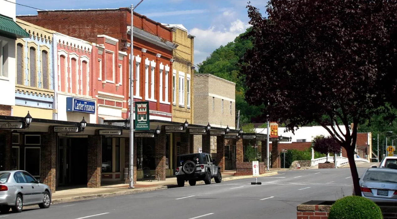 Downtown Elizabethton Tennessee
