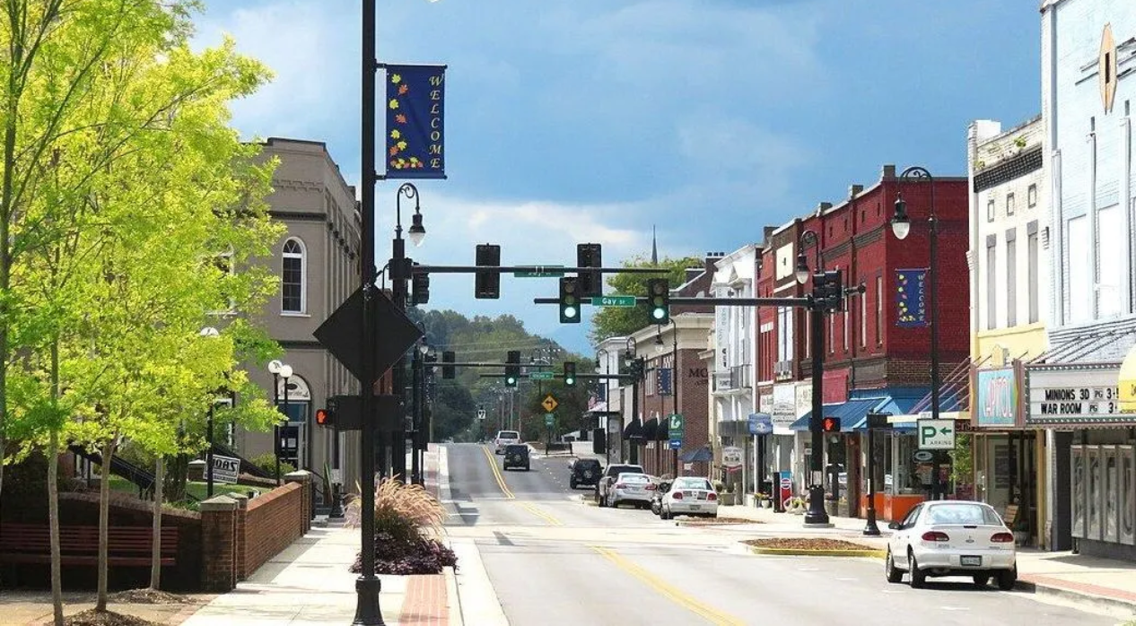 Downtown Erwin Tennessee