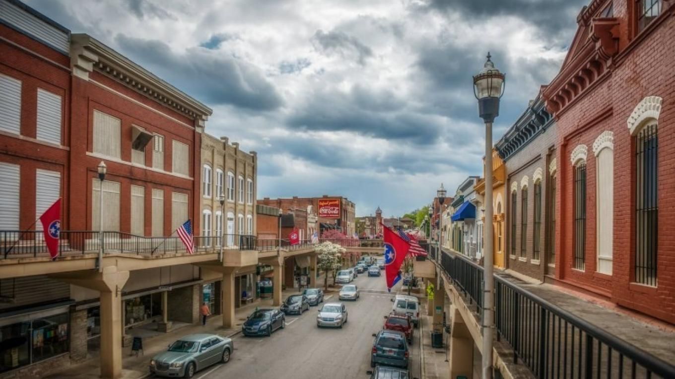 Downtown Morristown Tennessee