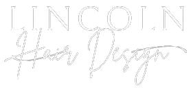 it is a logo for Lincoln hair design