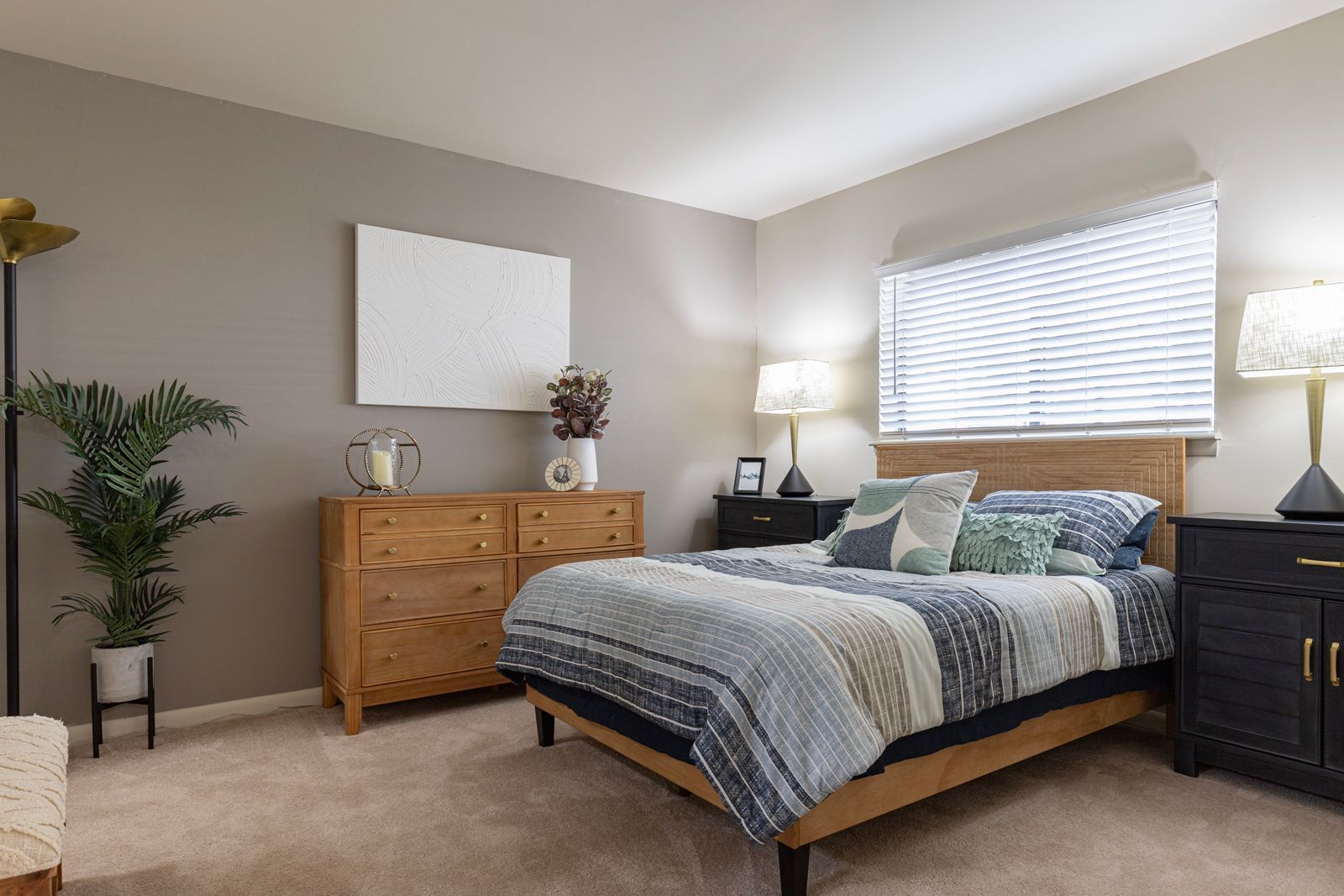 Bedroom at Hickory Woods in Roanoke, VA.