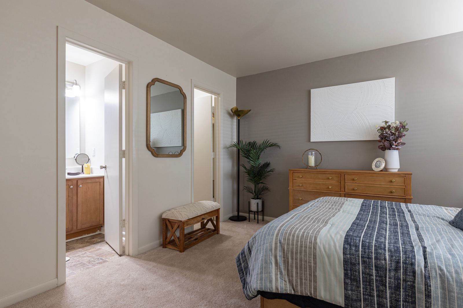 Bedroom at Hickory Woods in Roanoke, VA.