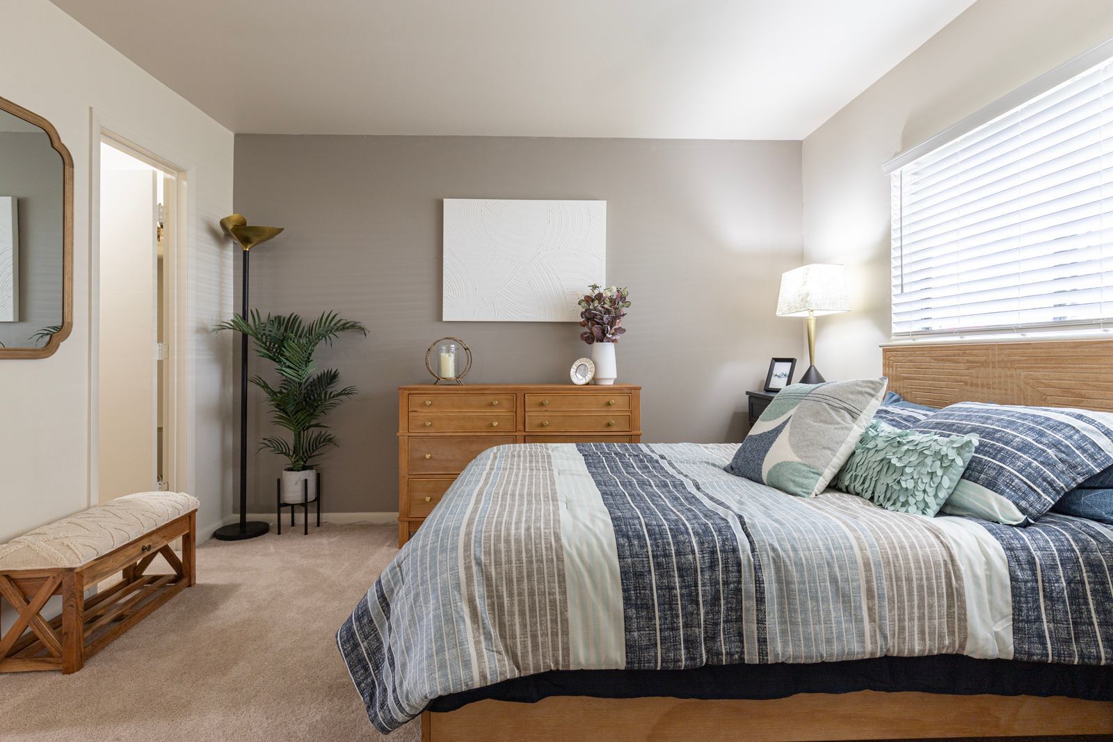 Bedroom at Hickory Woods in Roanoke, VA.