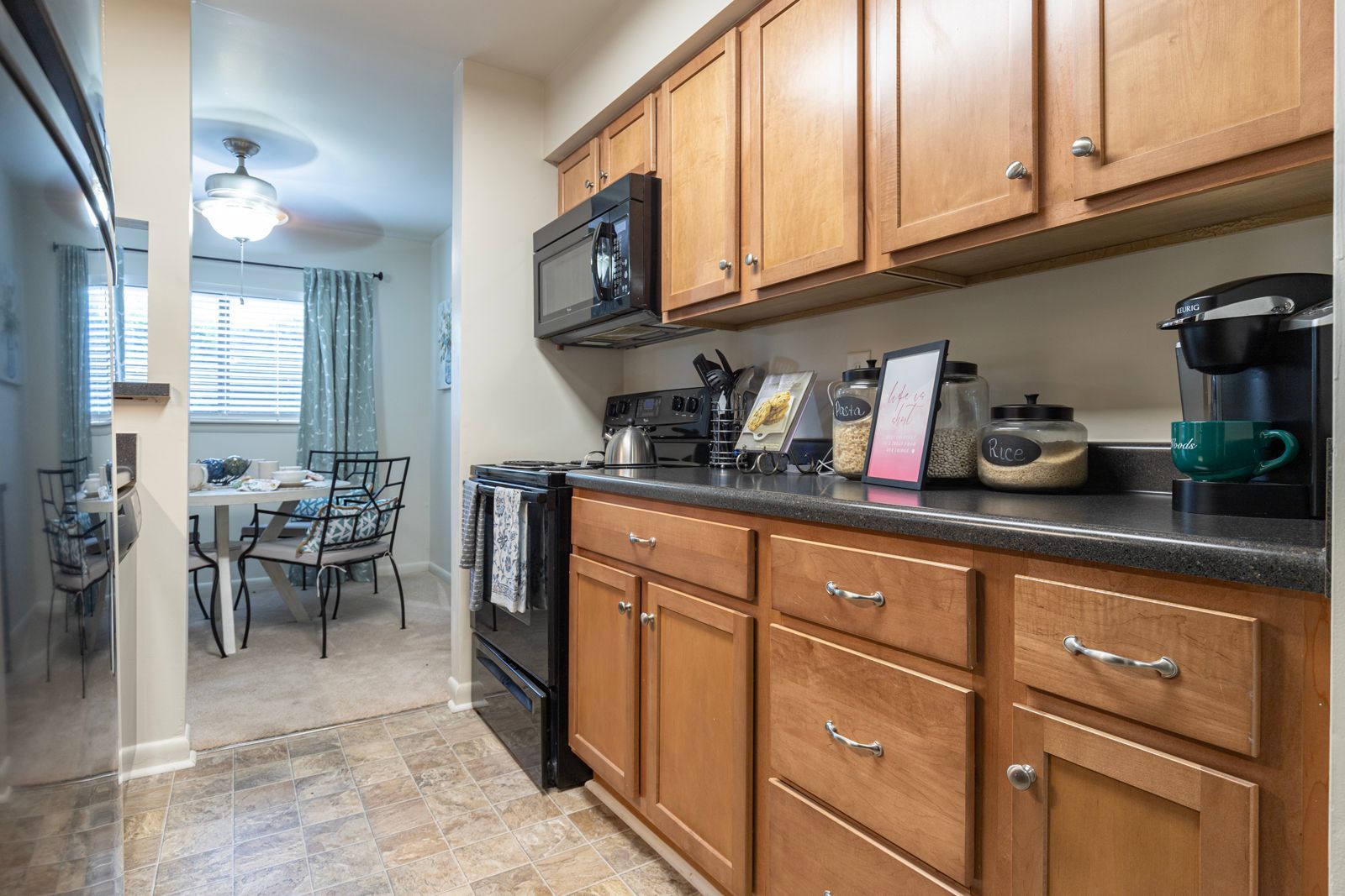 Kitchen at Hickory Woods in Roanoke, VA.