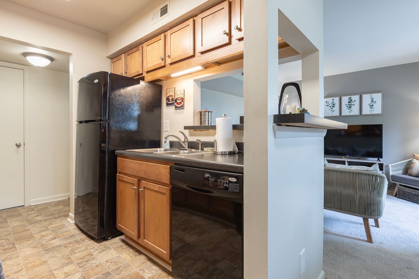 Kitchen at Hickory Woods in Roanoke, VA.