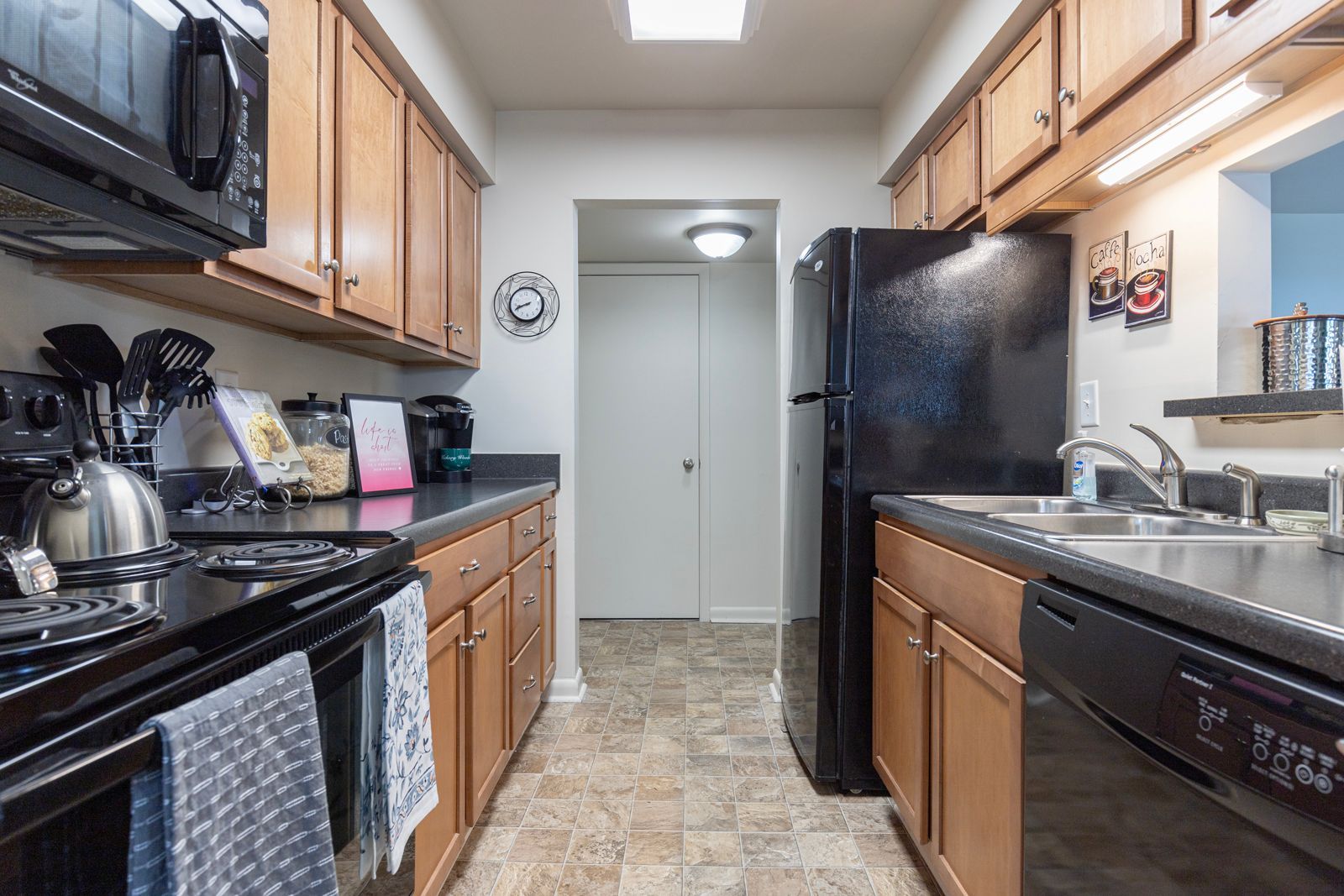 Kitchen at Hickory Woods in Roanoke, VA.