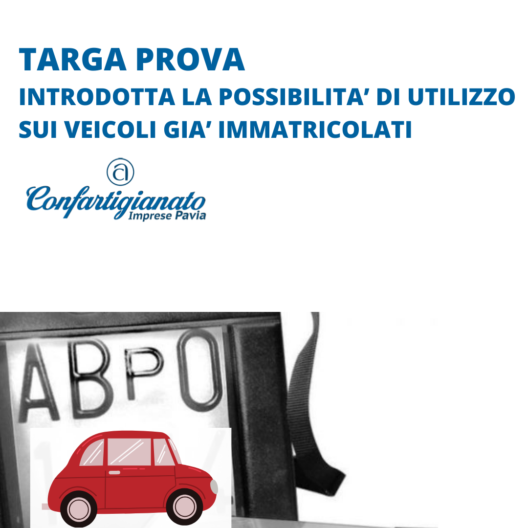 Targa Di Prova: Nuove Regole Per Le Imprese - Foto 6