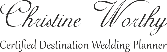 Christine Worthy Certified Destination Wedding Planner