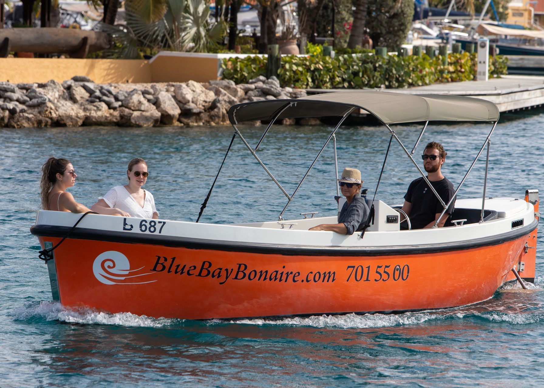 Boat Rental Bonaire Blue Bay Bonaire