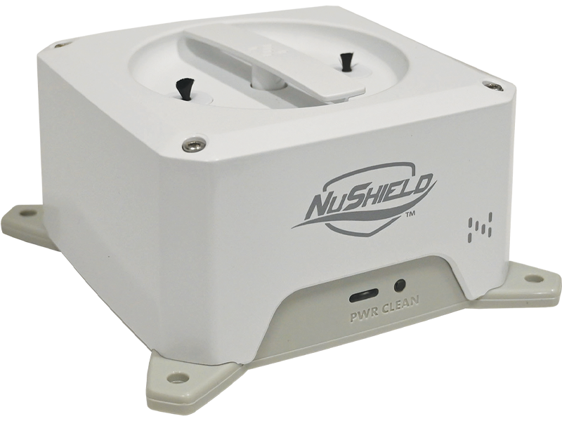 NuShield works with your central HVAC fan to purify the air and surfaces in your entire home.