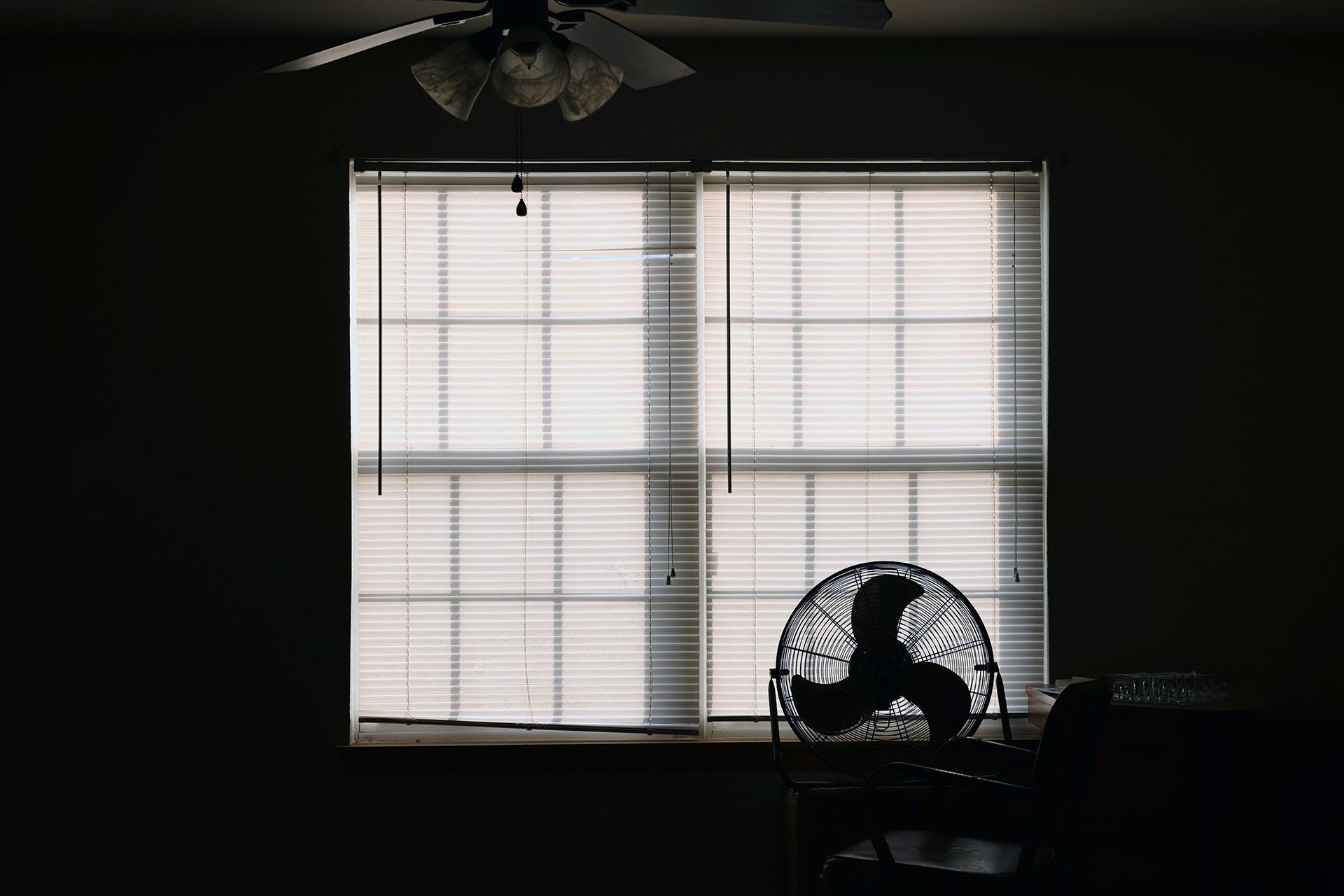 Cool down with an oscillating fan