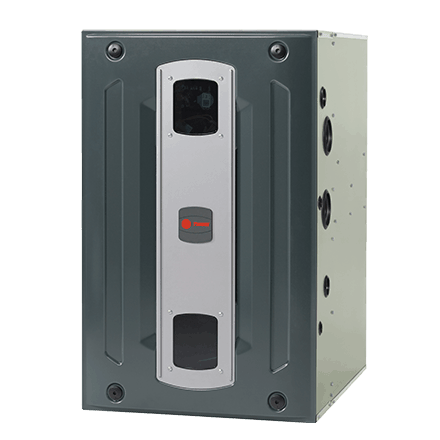 A picture of a furnace on a white background.