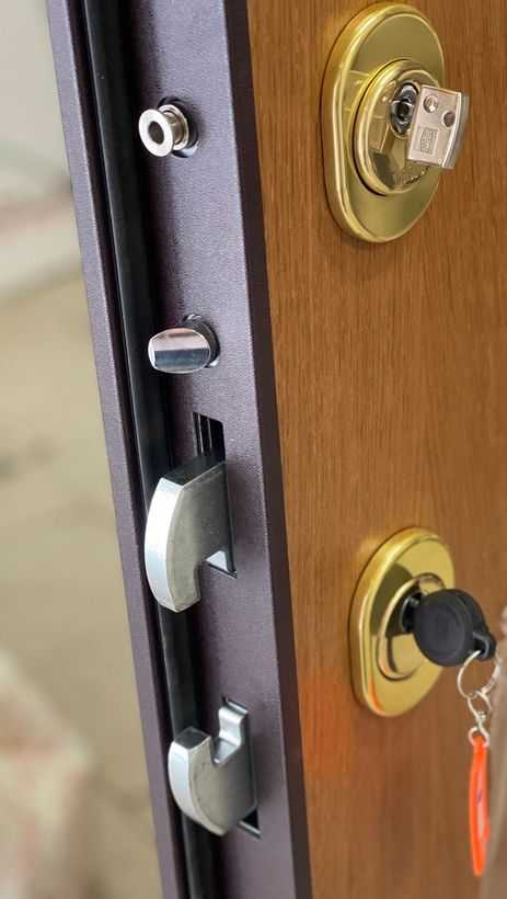 maniglia con serratura di sicurezza