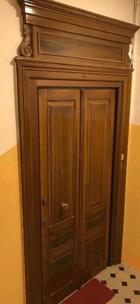 campione d'epoca porta legno