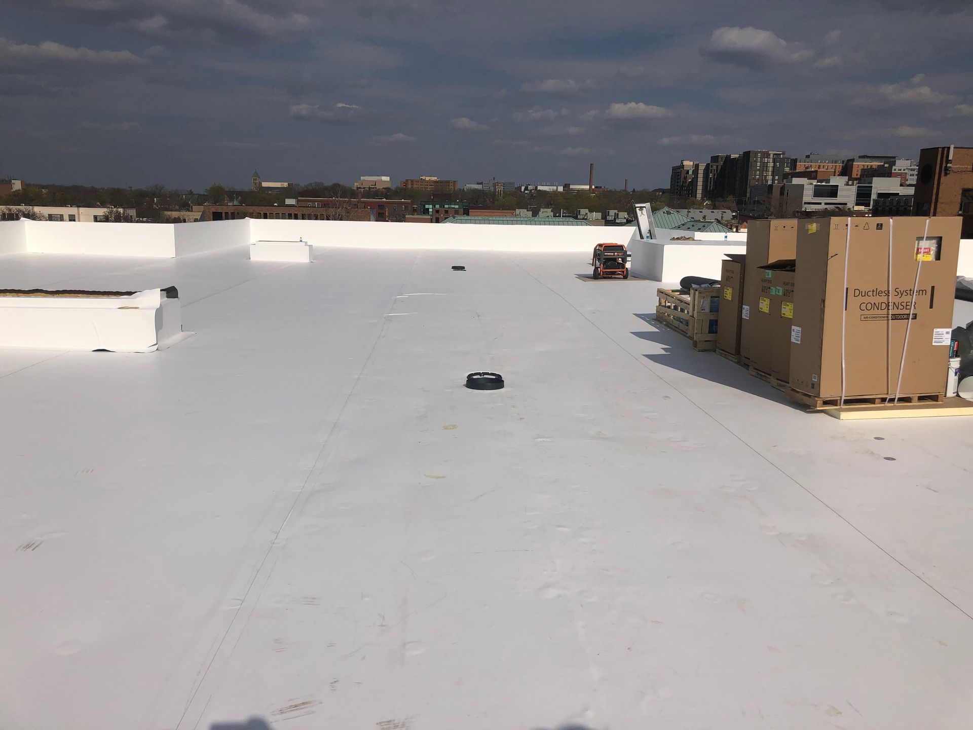 WHITE MEMBRANE ROOFING