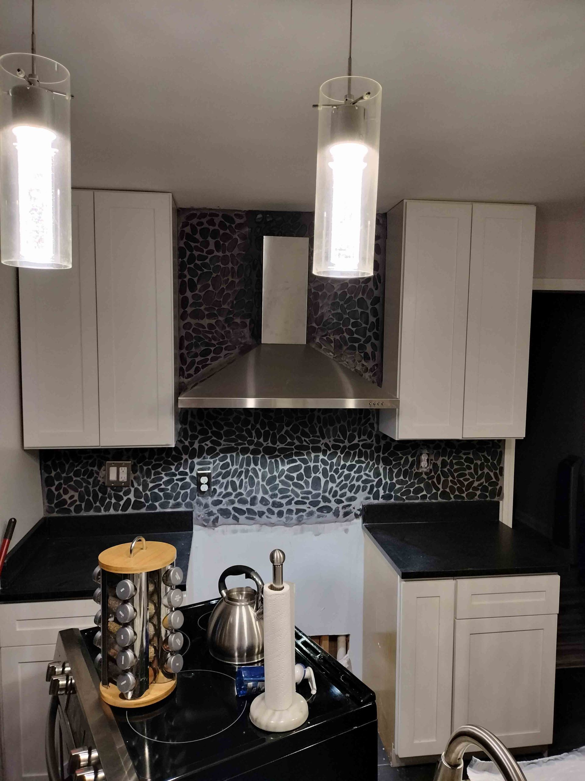 Kitchen With Stainless Steel Appliances — Knoxville, TN — DABZ CO LLC Electrical & Building Contractors