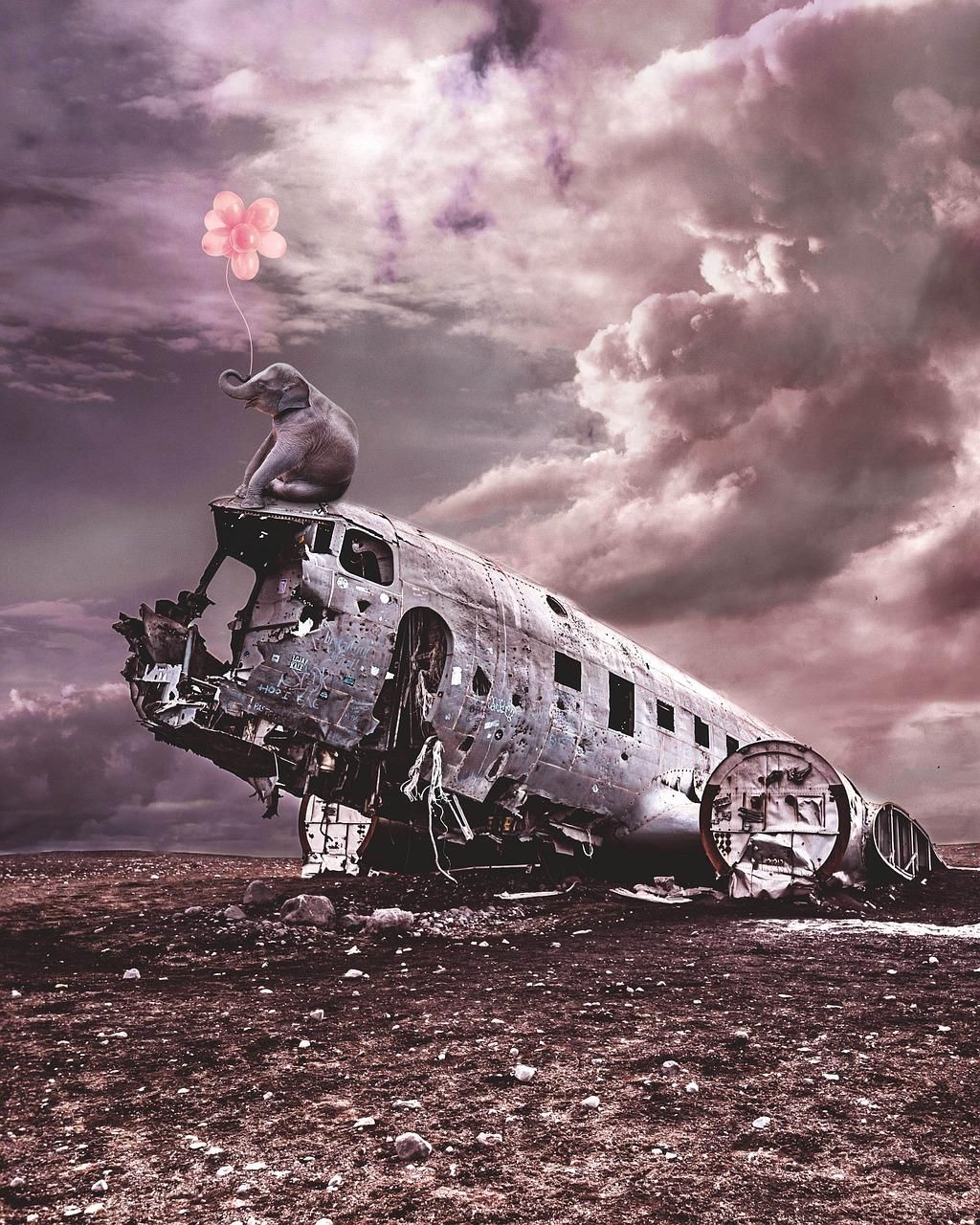 波音報復吹哨者事件文章主圖，以失事殘骸與孤立意象象徵吹哨者處境，延伸探討737MAX危機、企業報復風險、吹哨者保護、第三方檢舉、匿名通報與企業治理失靈，作為企業防弊與誠信文化建立的重要參考畫面。