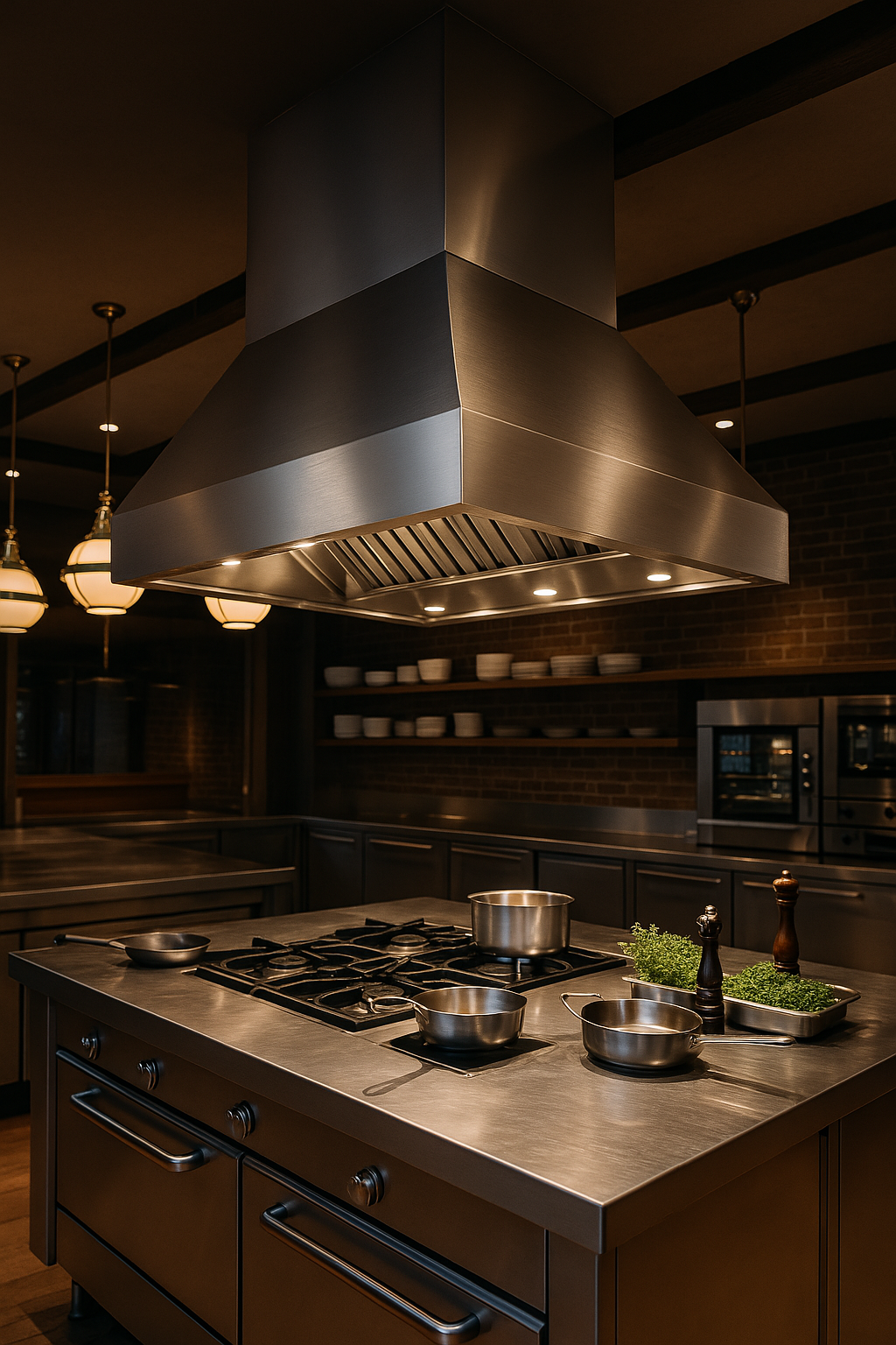Campana de cocina tipo isla