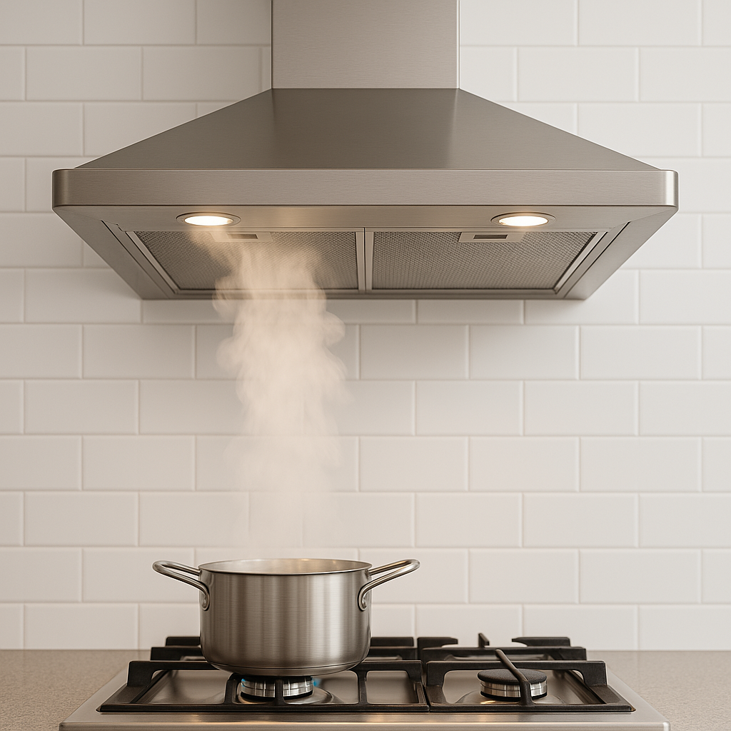 Campana de cocina residencial